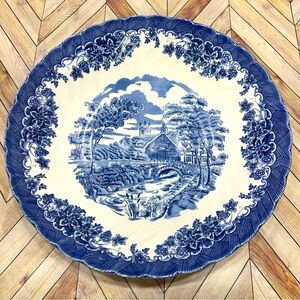 2 Churchill Brook‎ Blue 9” Bowl